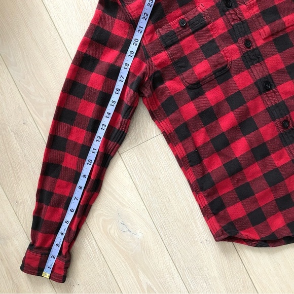 Ralph Lauren Denim & Supply Buffalo Check Flannel Shirt - Picture 8 of 10